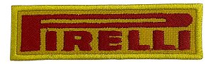 Patch Bordado Acessórios Pirelli 9,5x2,7cm