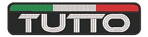 Patch Bordado Acessórios Tutto Faixa 30x7cm
