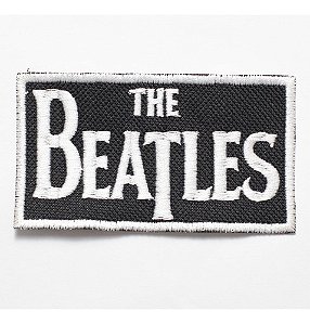 Patch Bordado Música The Beatles 9x5cm