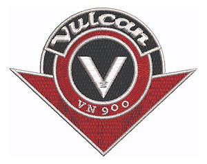 Patch Bordado Motos Kawasaki Vulcan 900 Vn 35x28cm