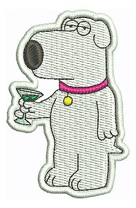 Patch Bordado Cartoons Doug Cachorro 6x9cm
