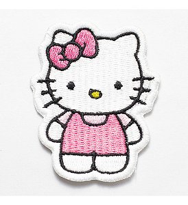 Patch Bordado Cartoons Hello Kitty 5,4x6,5cm