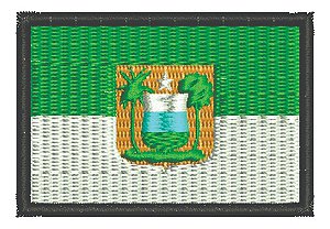 Patch Bordado Bandeiras Bandeira Rio Grande Do Norte 8x5cm