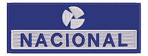 Patch Bordado Fórmula 1 Banco Nacional 14,7x5,5cm