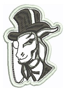 Patch Bordado Masson Bode Velho 5,8x8cm