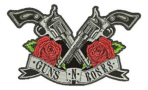 Patch Bordado Música Guns N Roses Army New 34x20cm