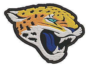 Patch Bordado Esportes Nfl Jacksonville Jaguars 8x5cm