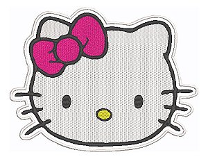 Patch Bordado Cartoons Hello Kitty Cartoon 12x12cm