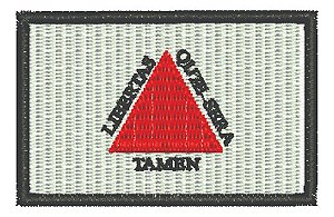Patch Bordado Bandeiras Bandeira Minas Gerais 8x5cm