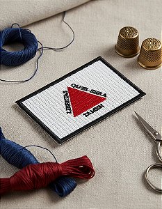 Patch Bordado Bandeiras Bandeira Minas Gerais 6x4cm