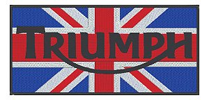 Patch Bordado Triumph England 31 Cm 31x15cm