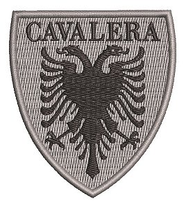 Patch Bordado Marcas Cavalera Logo Altura 6,6x7cm