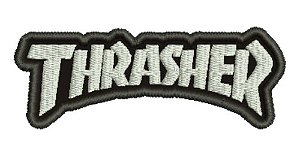 Patch Bordado Marcas Thrasher Mcr029l09a035 9x3,5cm