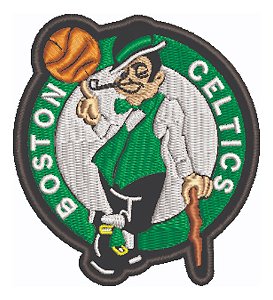 Patch Bordado Esportes Boston Celtics 7,3x8cm