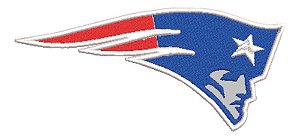 Patch Bordado Esportes Nfl New England Patriots 8x5cm