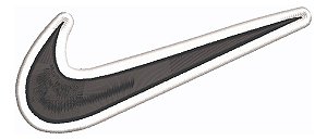 Patch Bordado Marcas Nike Logo 14x5,5cm