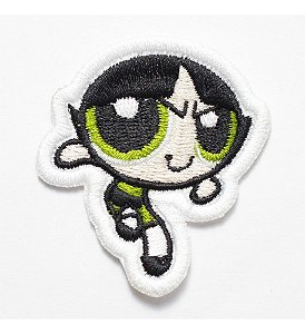 Patch Bordado Cartoons Poderosas Docinho 6,5x7cm