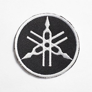 Patch Bordado Motos Yamaha Logo 7x7cm