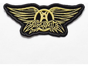 Patch Bordado Música Aerosmith 12x5cm