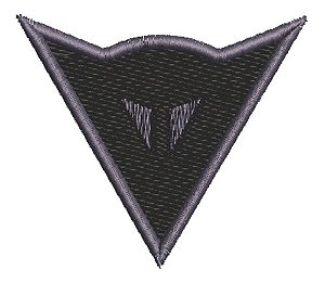 Patch Bordado Acessórios Dainese Faixa Logo 6x7cm