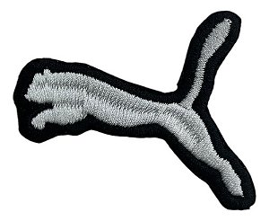 Patch Bordado Marcas Puma 30x24mm 3x2,4cm