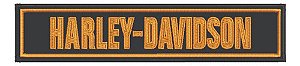 Patch Bordado Harley Davidson Faixa 14x3cm