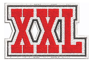 Patch Bordado Marcas Xxl Logo 8x5,3cm