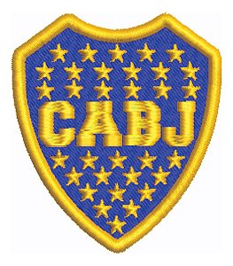 Patch Bordado Esportes Boca Juniors 6,1x7cm