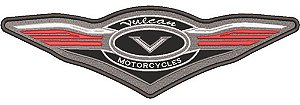 Patch Bordado Motos Kawasaki Vulcan 33x10cm