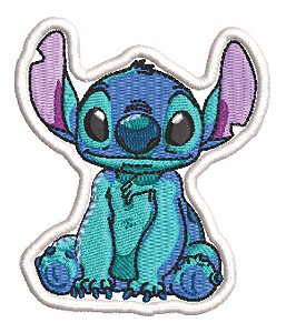 Patch Bordado Cartoons Stitch 2 8x6cm