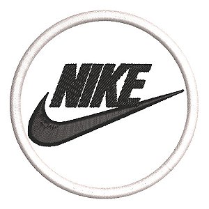 Patch Bordado Marcas Nike Logo Com Nike 7x7cm
