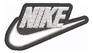 Patch Bordado Marcas Nike Logo 7x4cm