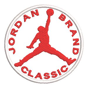 Patch Bordado Esportes Nba Jordan Classic 8x8cm
