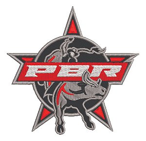 Patch Bordado Marcas Pbr Cowboy 10x10cm