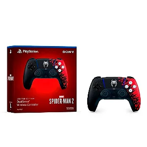 Controle sem fio DualSense Sony (Marvel Spider-Man 2) - PS5