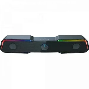 Soundbar Gamer Para PC Fortrek Black Hawk P2 + USB
