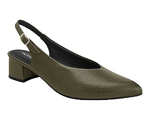 Sling Back Piccadilly Taci Verde Militar Snake 739031