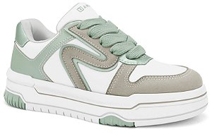 Tênis Ramarim Casual Feminino Branco/ Verde Alecrim 2594103
