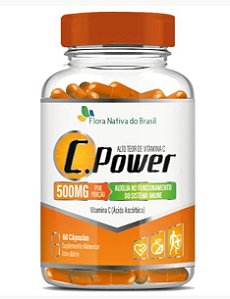 C. Power (Vitamina C) 60 cápsulas - Flora Nativa
