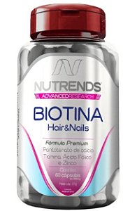 Biotina 150% IDR + Vitaminas 60 cápsulas - Nutrends