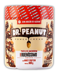 Pasta de amendoim Dr Peanut sabor Bueníssimo - 600g