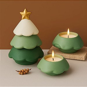 Vela Árvore de Natal- Verde