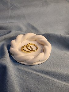 Mini Prato Porta-Joias do Dia- Personalizável Escrita