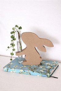 Vaso Coelho Minimalista -Marrom