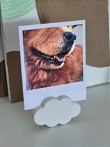 Porta-retrato / Porta-bilhete Nuvem - Personalizável