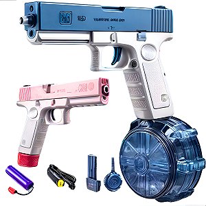 Pistola De Água Elétrica Babyland Recarregável Alta Pressão