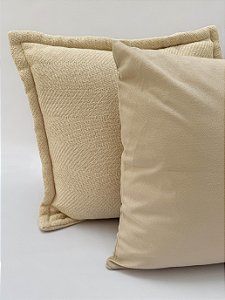 Capa de almofada de Suede Lisa - 0,40 x 0,40m