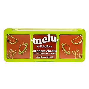 Trio de Blush All About Cheeks Strawberry Dreams - Melu