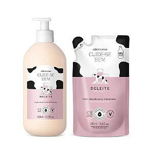 Combo Cuide-se Bem Deleite (Loção + Refil)