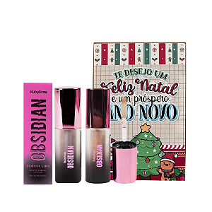 Kit Presente de Natal Gloss Obsidian
